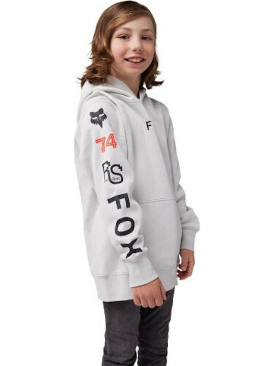 Kids Sweatshirt with Hood and Pockets Gray