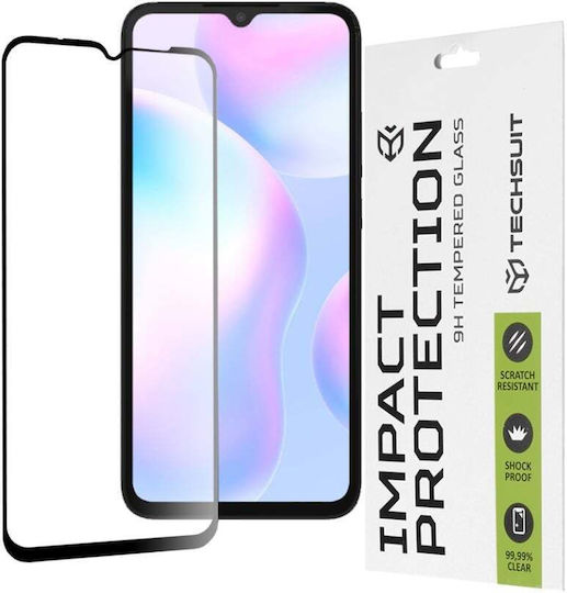 0.33mm Full Glue Screen Protector Μαύρο (Redmi 9Honor 9A)