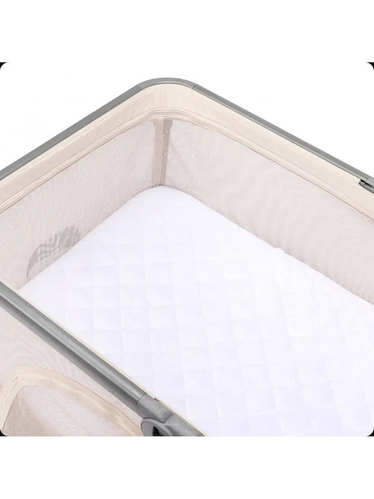 Kidnort Loc de joacă cu Saltea Gri 63.2x77cm