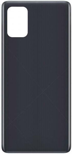 Κάλυμμα Μπαταρίας Συμβατό Samsung Galaxy A71 A715 Μαύρο