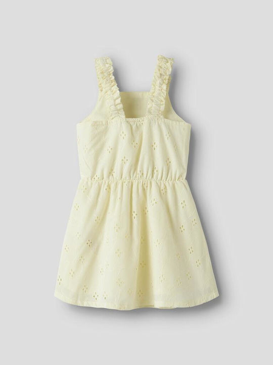 Kinderkleid Ärmellos Yellow