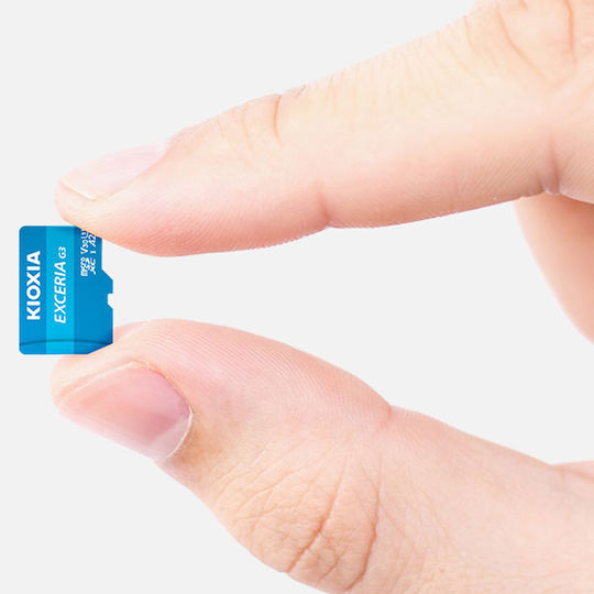 Kioxia microSDXC 128GB U3 V30 A2 UHS-I 160MB/s με αντάπτορα