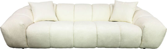 Bossanova Dreisitzer Sofa Off White 255x115x71cm