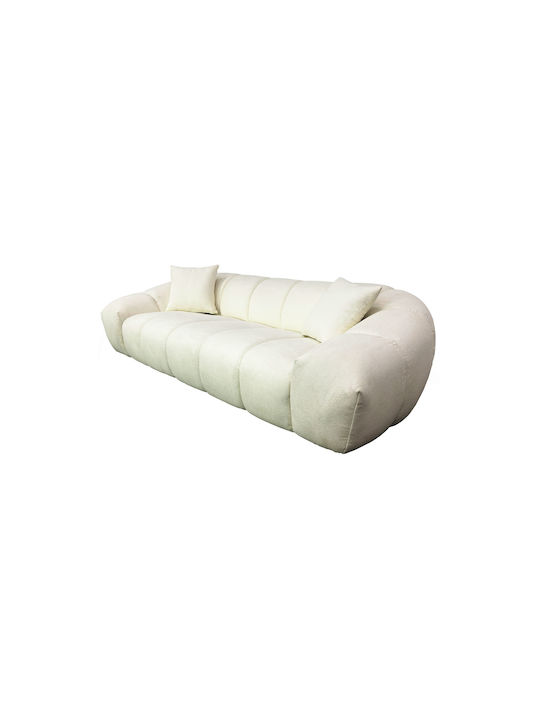 Bossanova Three-Seater Couch Off White 255x115x71cm