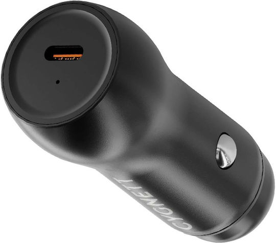 Cygnett 30w Usb-c Car Charger Power Delivery Black