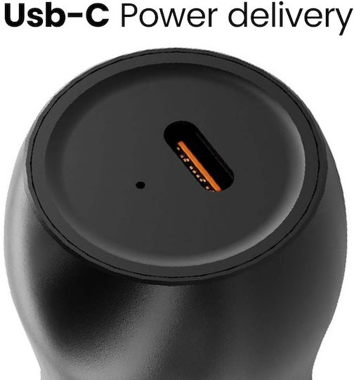 Cygnett 30w Usb-c Car Charger Power Delivery Black