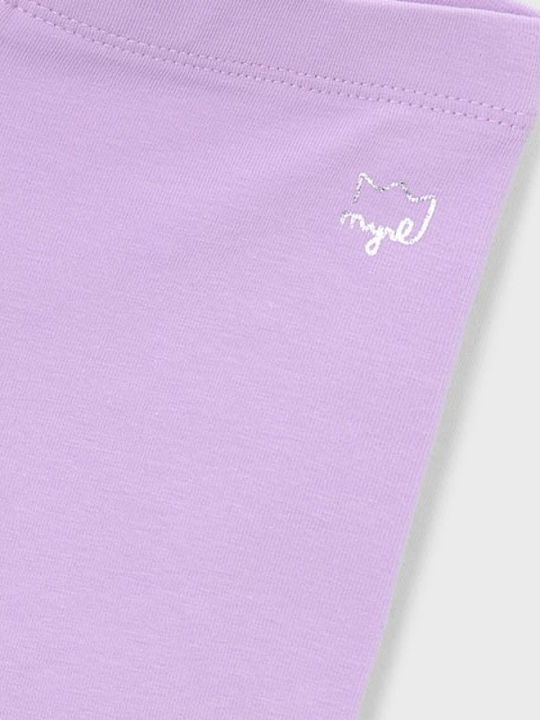 Kids Legging Cycling Short Lilac