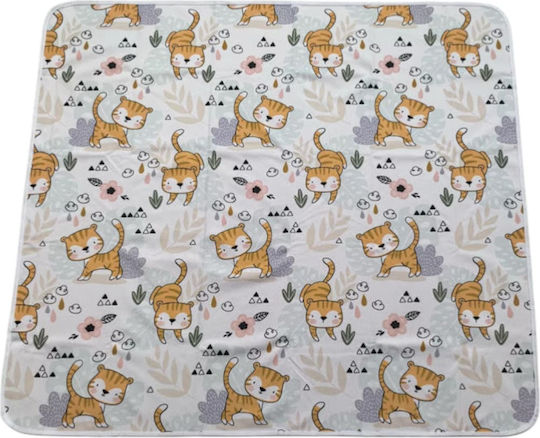 Queen Mother Детско килимче Бял 130x130см