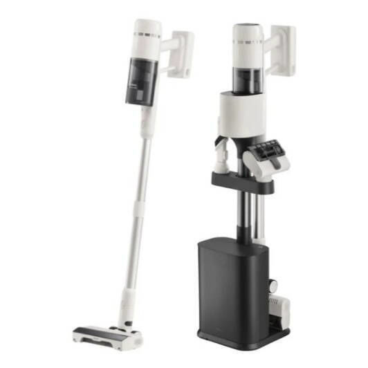 Roborock H60 Hub Rechargeable 2 in 1 Stick & Handheld Vacuum White