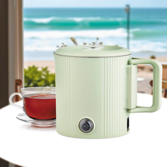 Maestro Βραστήρας Ταξιδίου 800ml 600W Πράσινος