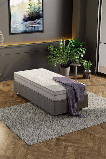 Orthopedic Double-Sided Pocket Springs Mattress Grey 180x200 Cm