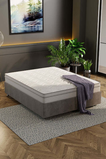 Orthopedic Double-Sided Pocket Springs Mattress Grey 180x200 Cm