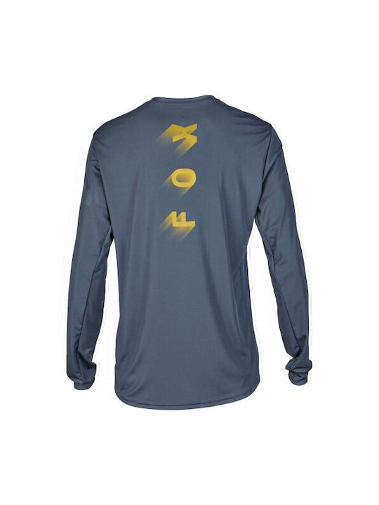 Fox Ranger Bărbați Mâneci scurte Tricou de ciclism Gri
