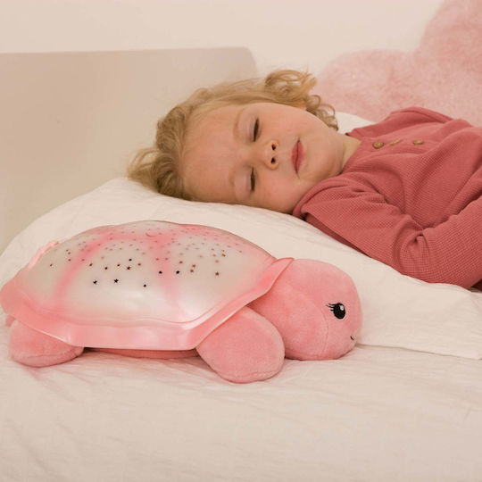 Cloud b Nursery Night Light LED Turtle Power Pink