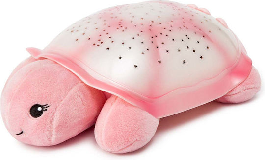Cloud b Nursery Night Light LED Turtle Power Pink