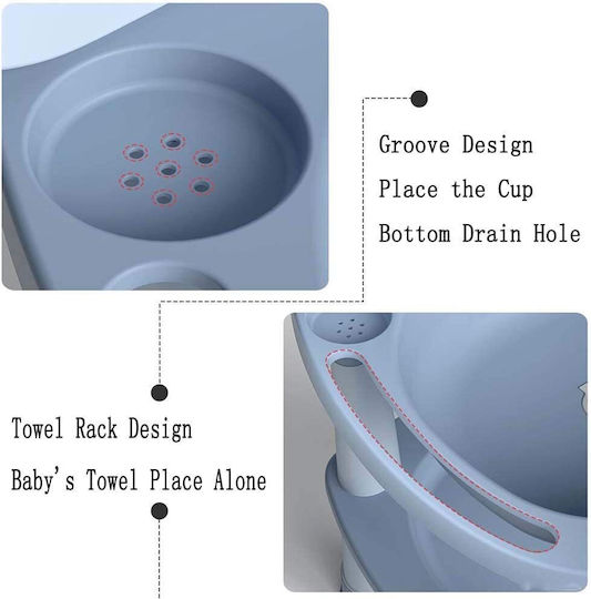 Little Mom Basin for Local Washing Blue 1pcs