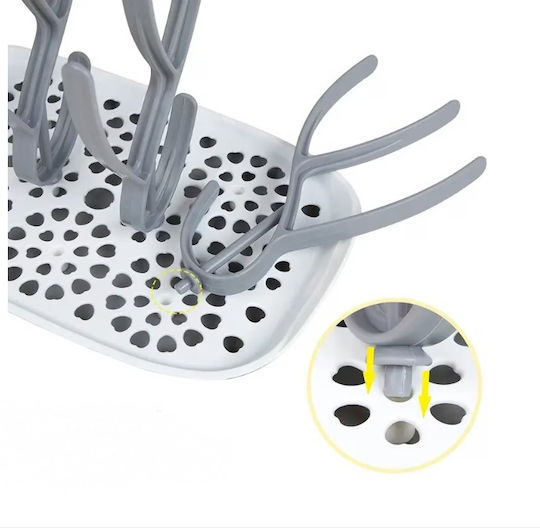 Little Mom Rack de uscare pentru Biberoane Verdeς 1buc