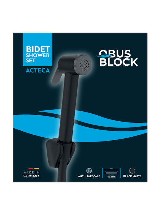 Wall Mounted Bidet Set Black