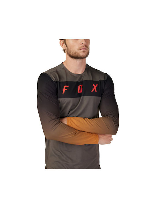 Fox Flexair Мъжки Дълъг Ръкав Колоездачна блуза