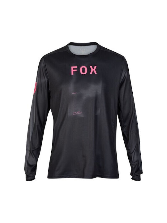 Fox Ranger Short Sleeves Cycling Jersey Black