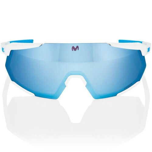 100% Cycling Glasses Racetrap 3.0 with White Frame & Mirror / Photochromic / Transparent Lenses