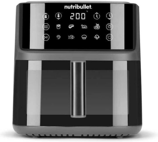 NutriBullet Air Fryer 8lt Μαύρο 0C12500004