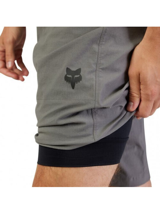 Fox Ranger Lite Pantaloni de ciclism pentru bărbați Gri