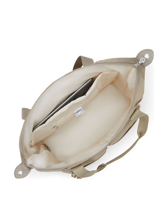 Damentasche Schultertasche Beige