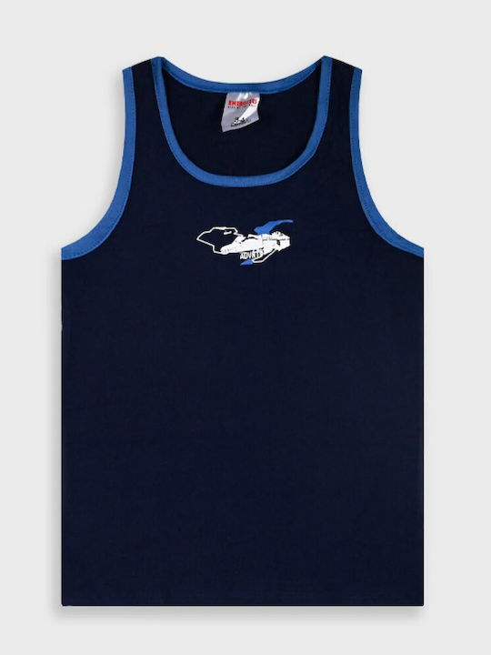 Energiers Kids' Set with Undershirts Navy Blue 3pcs