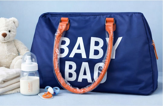 Shoulder/Hand Diaper Bag Blue 45x25x20cm.