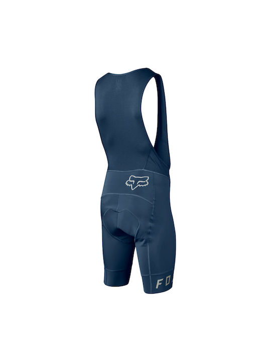 Fox Ascent Männerradhosen mit Hosenträgern Blau