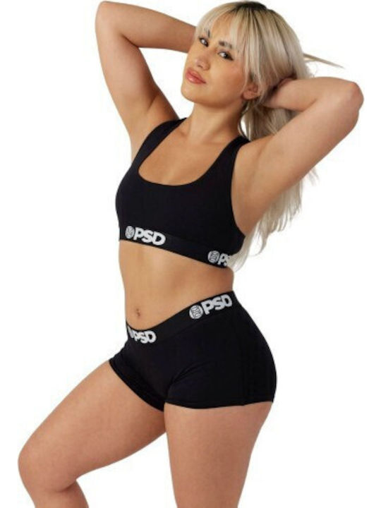 Women's Sports Bra without Padding Black