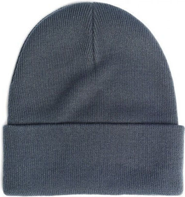 Beanie Unisex Σκούφος Πλεκτός σε Μπλε χρώμα