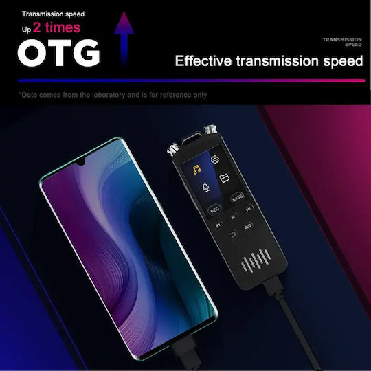 Συσκευή Υπαγόρευσης Tf‑32 – 8gb Εσωτερική + 128gb Εξωτερική Μνήμη