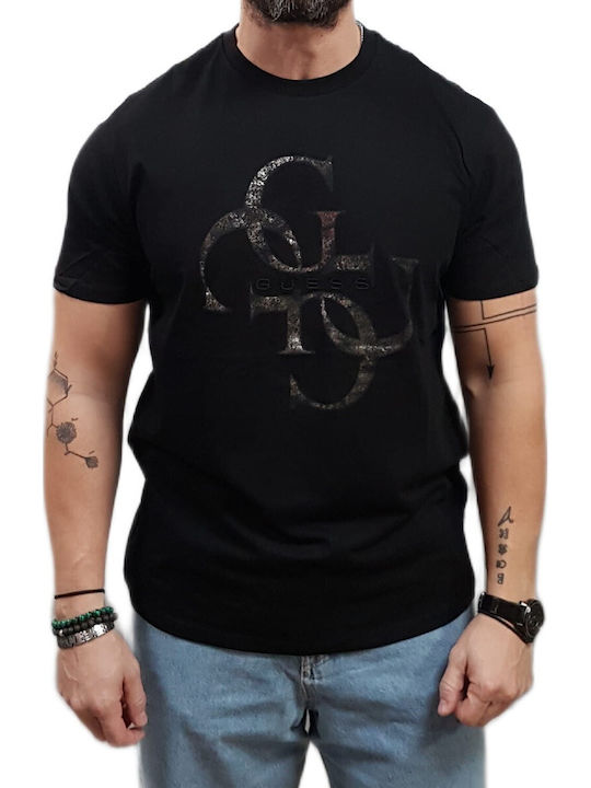 T-shirt Μαύρο
