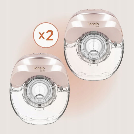 Lionelo Pompa de sân dublă electrică Fidi Free Slim Duo Roz