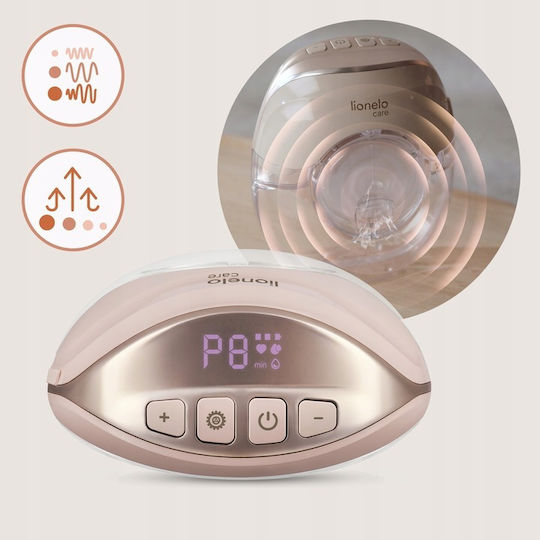 Lionelo Pompa de sân simplă electrică Fidi Free Slim Roz