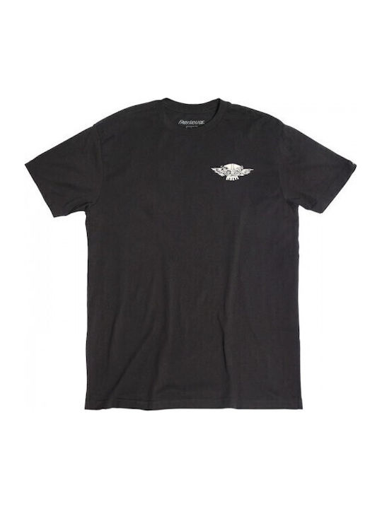 Herrenblusen Kurzarm T-Shirts Schwarz