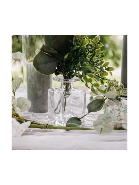 Beauty Home Dekorative Vase Glas Hector Transparente 6xHöhe 10,5cm