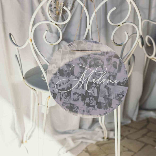 Beauty Home Decorative Vase Mr. And Mrs Transparent