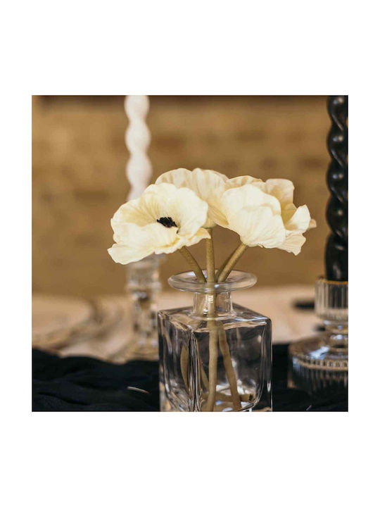 Beauty Home Dekorative Vase Glas Hector Transparente 6xHöhe 10,5cm