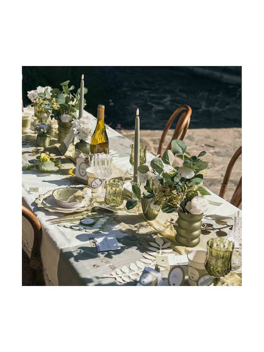 Beauty Home Vază Decorativă Sticlă Victor Verde 11.5cm 1buc