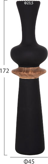 HomeMarkt Βάζο Δαπέδου Τσιμεντένιο Nebula Μαύρο HomeMarkt Βάζο Δαπέδου Τσιμεντένιο Nebula Μαύρο