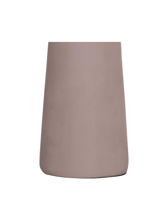 HomeMarkt Dekorative Boden-Vase Beton Nebula Braune 17xH45cm