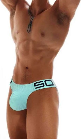 Kinksters Ανδρικό Sexy Slip Μπλε