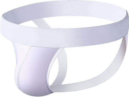 Kinksters Ανδρικό Εσώρουχο Jockstrap Λευκό