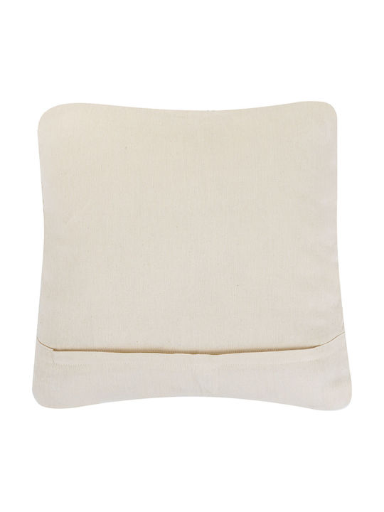 Beliani Perna De Canapea Bej 45x45cm