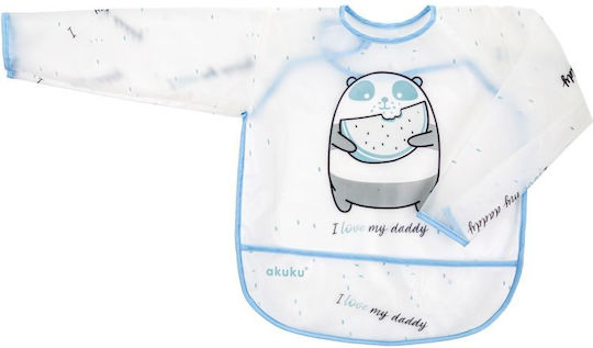 Akuku Impermeabila Salopetă material textil cu autocolant, Buzunar & Mâneci Badger Blue