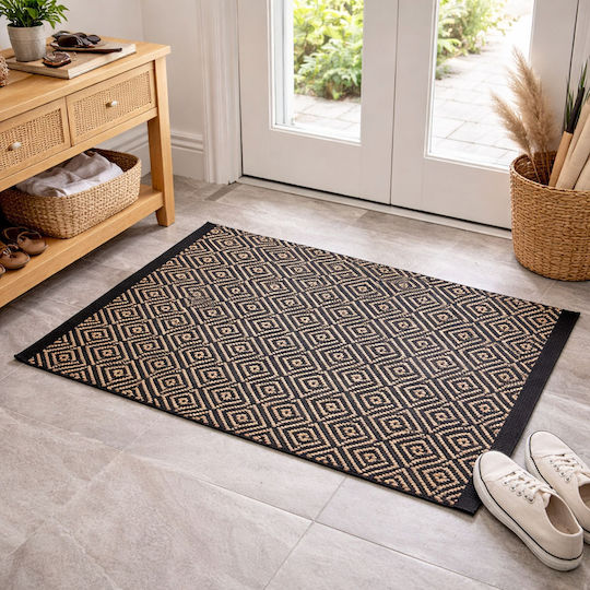 Ankor Summer from Jute Black, Natural