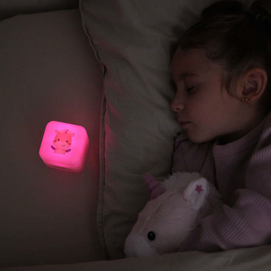 Cloud b Φωτάκι Νυκτός LED Unicorn Lily Ρεύματος Ροζ